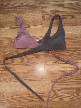 Lulu Lemon wrap bikini top
